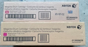 2x Original Xerox 013R00659 WorkCentre 7120 7125 7220 7225 Trommel-Patrone Magenta - Bild 1 von 3