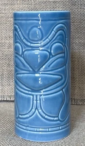 Taza Tiki NCL Norwegian Cruise Line Azul Ahumado Cerámica Tropical Costera Novedad - Imagen 1 de 8