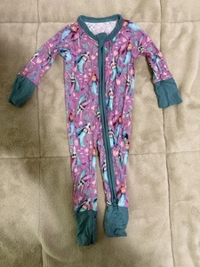 Little Sleepies Mermaid Zippy Newborn - Picture 1 of 3