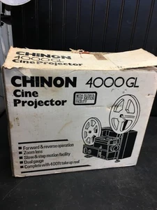 Vintage Chinon 4000 GL Variable Speed 8mm Cine Movie Projector New in box - Picture 1 of 6