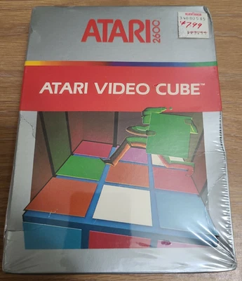 Cubo de video Atari 2600 Atari - SELLADO DE FÁBRICA - Raro Foto 1 de 4