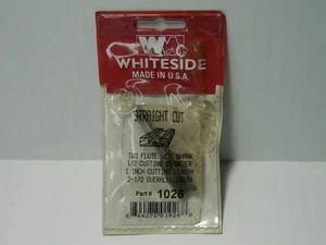 WHITESIDE 1026 GERADER BIT 1/2CD 1CL 1/4SH 2-1/2OAL 2FL ROUTER BIT - Bild 1 von 3