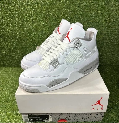 Talla 9.5 - Jordan 4 Retro Mid White Oreo Foto 1 de 4