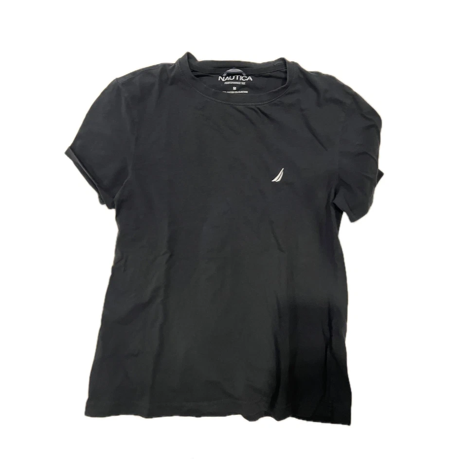 Camiseta Nautica Performance Negra Hombre M Foto 1 de 3