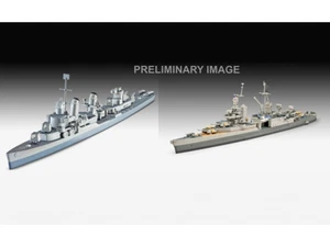 REVELL 05644 MODEL PACIFIC WARRIORS (USS FLETCHER & USS INDIANAPOLIS) WITH AC - Picture 1 of 1