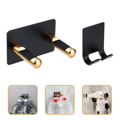 1 Set Hanging Iron Hair Storage Holder Rack Household Storage Rack - Image 1 of 4