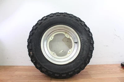 Yamaha Big Wheel 200 BW200 1985 buje de llanta de rueda delantera con neumático Foto 1 de 4