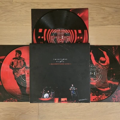 Twenty One Pilots - Blurryface Live 3xLP Vinyl Picture Disc WORKING VOICE BOX - Image 1 of 4