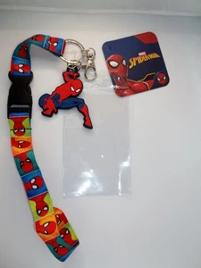 Loungefly Marvel Boy's Spider-man Wrist Lanyard NWT - Picture 1 of 3