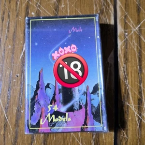 Mazzo 54 carte da gioco maschili vintage modelli maschili NOS novità sigillato in fabbrica - Foto 1 di 2