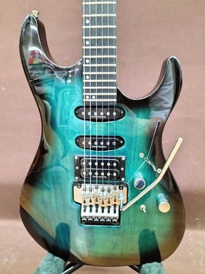 HAMER SLAMMER SERIES Used Maple neck Rosewood fingerboard Green - Image 1 of 4