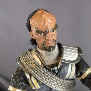 DS9 TREK Lt. Worf Figure Klingon Warrior 1994 Collectors Series Alien Edition - Picture 1 of 18