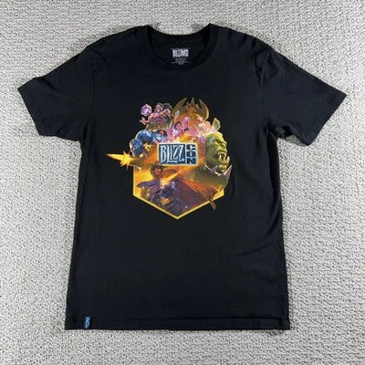 Blizzcon 2018 Anaheim T Shirt Medium Blizz Con Blizzard Entertainment Gaming - Image 1 of 4