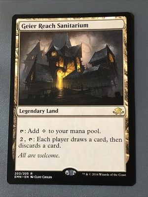 Geier Reach Sanitarium X1 Eldritch Moon NM Condition See Pics Front/Back - Image 1 of 2