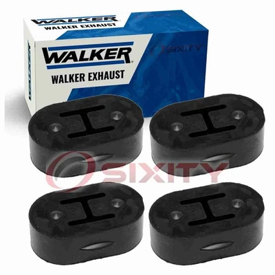 4 pc Walker Exhaust System Insulators for 1983-1985 Mazda RX-7 1.1L R2 zw - Image 1 of 4