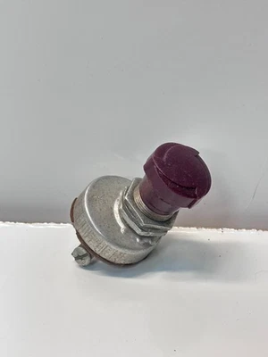 Early Ford Chevy ? NOS Heater Blower Switch Maroon Color Two Switch Settings - Image 1 of 4