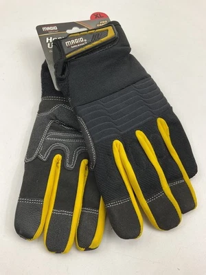 Magid ProGrade Plus Cuero Sintético Palma Resistente Utilidad Guante de Trabajo Hombres XL Foto 1 de 4