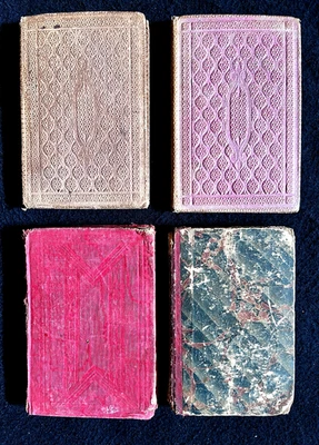 CHILDREN'S  ANTIQUE BOOKS 1840S-1860S - LOT OF 4 BOOKS - Image 1 of 4