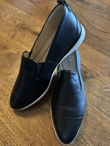 Cole Haan Grand Ambition Damen-Slipper Halbschuh schwarz weiches Leder W16403 gebraucht, in einwandfreiem Zustand - Bild 1 von 8