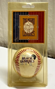Neu aus altem Lagerbestand The Negro Leagues NY schwarze Yankees Gedenk-Baseball - Bild 1 von 5