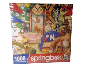 New Sealed 1000 Piece Springbok Puzzle Vintage Baseball - Picture 1 of 1