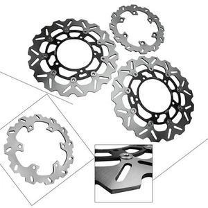 Front Rear Brake Disc Rotor for Suzuki GSXR1300 Hayabusa B-KING 1300 2008-10 09 - Picture 1 of 9