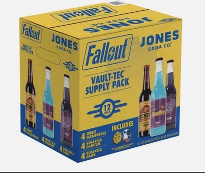 Fallout x Jones Soda Co. - Vault-Tec Supply Pack (Costco Exclusive) EXP: 09/27