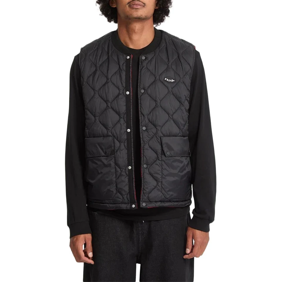 Chaleco Reversible Volcom Bowered - Rojo Salvavidas - Imagen 1 de 4