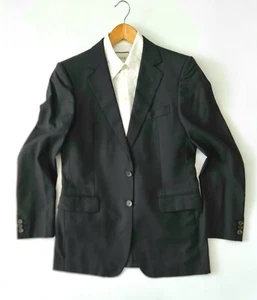 GUCCI Negro Pura Lana Hombre Blazer TOM FORD Era UK 38 / EU 48 - Imagen 1 de 7