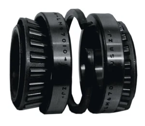 HARLEY BIG TWIN 1969-2002 CAJA MOTOR IZQUIERDA JUEGO DE RODAMIENTOS TIMKEN CON ESPACIADOR - Imagen 1 de 5
