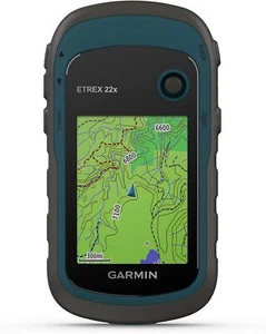 Garmin eTrex 22x Rugged Handheld GPS Navigator with 2.2" Color Display, Navy - Picture 1 of 11