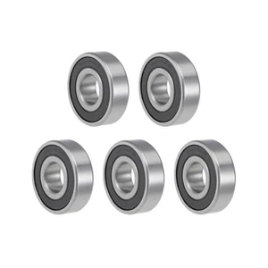 5 Stück 6203-16-2RS Kugellager Doppelt Versiegelt Z2 16mm ID 40mm OD 12mm Dicke - Bild 1 von 4