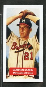 2009 Score U.K. Champions Of World Sport - #7 - Warren Spahn - Milwaukee Braves - Bild 1 von 2