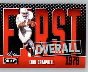 2023 Leaf Draft Football Parallel Red - Click Dropdown to Collect.