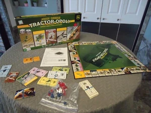 JOHN DEERE TRACTOR-OPOLY BOARD GAME ( complete) ^ - Picture 1 of 6