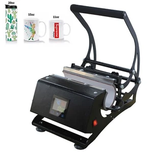 Mug Heat Press 11oz/15oz/20oz Cup Tumbler Printer Transfer Sublimation Machine - Picture 1 of 12