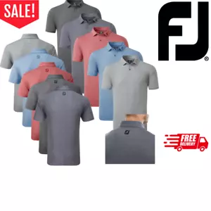 FootJoy Heather Self Collar Golf Polo Shirt **2025 END OF LINE SALE** - Picture 1 of 6