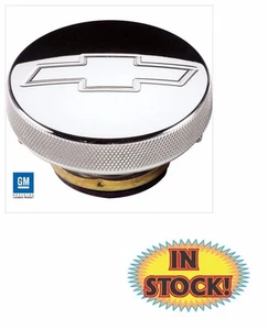 Billet Specialties 76320 - Chevy Bowtie 7 lb Aluminum Radiator Cap - Polished - Bild 1 von 5