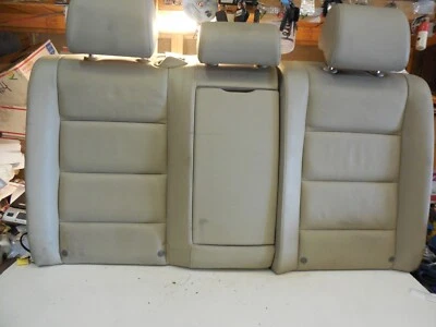 2005-2011 Audi A6 Quattro C6 Sedan Rear Upper Seat Cushion Armrest Beige - Image 1 of 4
