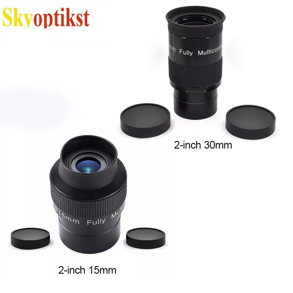 2" 15mm/30mm Ultra Wide 80° Telescope Eyepiece - Choose Your Option - Image 1 of 1