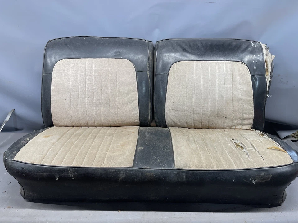 1968 1969 1970 1971 Chevelle 442 GTO Cutlass Malibu Skylark GS asiento de banco delantero Foto 1 de 4