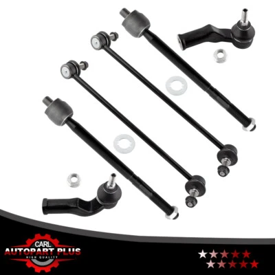 Комплект из 6 передних стабилизаторов подвески и внутренних внешних анкерных креплений подходит для Volvo C30 2008-2013 - Изображение 1 из 4