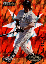 1996 Collector's Choice Dante Bichette Crash the Game Gold