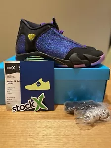 Sz 11 - Jordan 14 Doernbecher 2019 WITH AUTOGRAPHS **Tried On Once - Picture 1 of 12