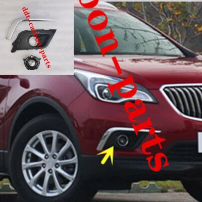 2 piezas para Buick Envision 2016 17 2018 parachoques delantero derecho luz antiniebla cubierta derecha Foto 1 de 4