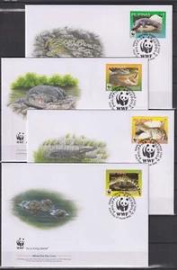 F1845 - Pilipinas 2011 - FDC - Reptielen / Reptiles /  Crocodiles WWF - Imagen 1 de 1