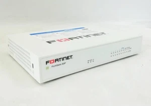 Fortinet Fortigate FG-60F Firewall & Adapter No License Required to Renew Used - Picture 1 of 8