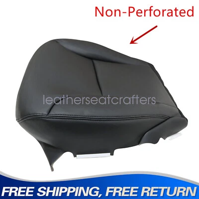 Cubierta de asiento de cuero inferior del conductor delantero negra para Lexus ES300 ES330 2002-2006 Foto 1 de 4