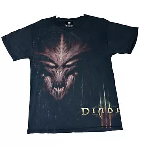 Vintage Y2K Diablo T Shirt Blizzard Promo Video Game Collectors Item Rare Size M - Picture 1 of 12