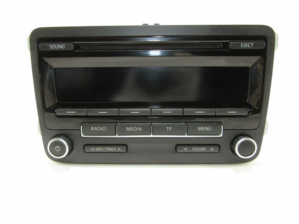VW POLO 6R 2014 AM FM Radio CD Player AUTORADIO 5M0035186J - Bild 1 von 4